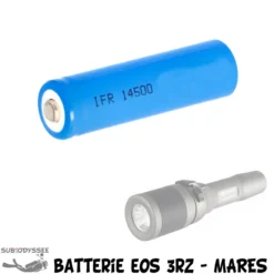 Batterie 14500 Lithium Avec Téton Borne+ (pour Phare EOS 2RZ / 3RZ) - Mares
