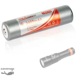 Batterie 18650 3400mAh Rechargeable - Orca