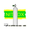 Bouteille 7 Litres 230 Bars Aluminium BLANC Nitrox - Luxfer