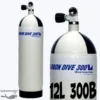 Bouteille Carbone 12 Litres 300 Bars + Robinet 1 Sortie - Carbon Dive