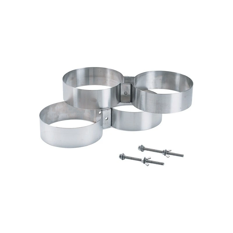 Cerclage Bi-Bouteille Inox Ø204 - OMS 1 Cerclage Bi-Bouteille Inox Ø204 - OMS