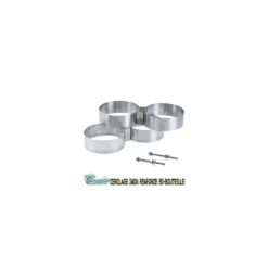 Cerclage Inox Renforcé Pour Bi-Bouteille Inox Largeur:30mm