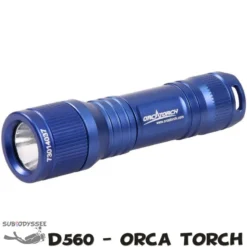 D560 Phare 630 Lumen - Orca Torch -Magasin Aqualunged d560 phare 630 lumen orca torch 1