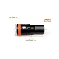 D900V Phare VIDEO 2200 Lumen - ORCA TORCH -Magasin Aqualunged d900v phare video 2200 lumen orca torch 5