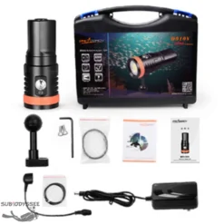 D910V Phare VIDEO 5000 Lumen - ORCA TORCH -Magasin Aqualunged d910v phare video 5000 lumen orca torch 5