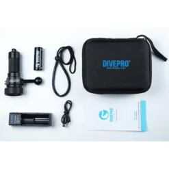 M27 Phare Photo/Vidéo 2700Lumen - Divepro -Magasin Aqualunged divepro m27 phare photo video 2700 lumen pas cher sub odyssee 7