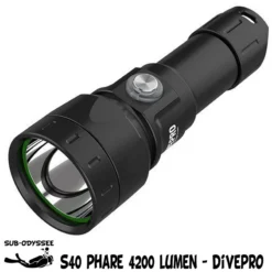 S40 Phare De Plongée 4200 Lumen - Divepro