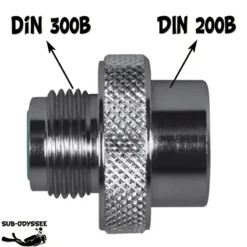 Adaptateur DIN 300 Mâle / DIN 200 Femelle - ESM