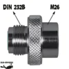 Adaptateur DIN 232 Bars Male (G 5/8") / M26 Femelle