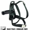 Back Pack Bouteille Avec 2 Boucles Inox