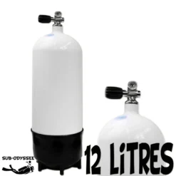 Bloc 12 Litres Court 1 Sortie Acier - Eurocylinder