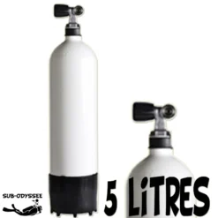 Bouteille 05 Litres 230 Bars Acier - Eurocylinder