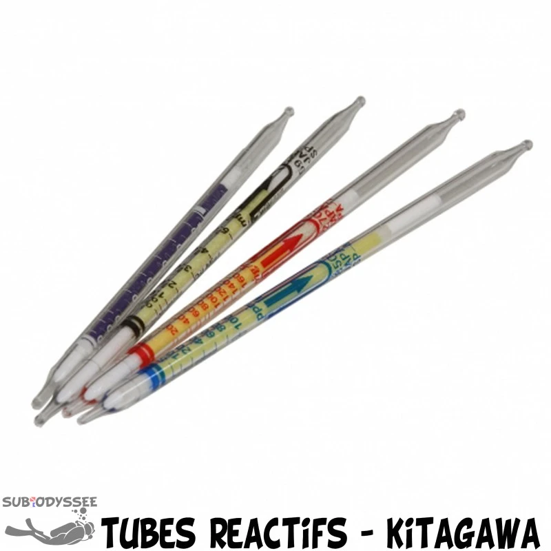 Tubes Réactif De Rechange Pour Analyse D'air (Lot X10 Tubes H2O) - Kitagawa 1 Tubes Réactif De Rechange Pour Analyse D'air (Lot X10 Tubes H2O) - Kitagawa