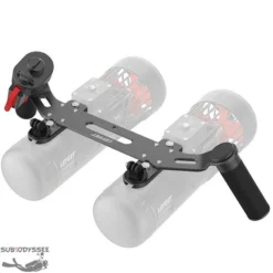 Platine Support Pour 2 Scooters Avec Poignée - LEFEET -Magasin Aqualunged lefeet platine support pour 2 scooters avec poignee pas cher sub odyssee 3