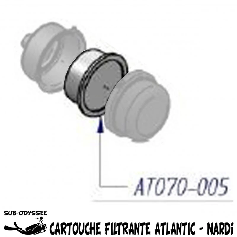 Cartouche Filtre à AIR Pour Compresseur ATLANTIC - Nardi 1 Cartouche Filtre à AIR Pour Compresseur ATLANTIC - Nardi