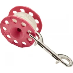 Pack De Sécurité ROSE (parachute 1.8m Ouvert + Dévidoir 23m + Sacoche) - OMS -Magasin Aqualunged oms pack securite rose parachute palier purge rose devidoir 23 metres sacoche rangement pas cher sub odyssee lyon 4