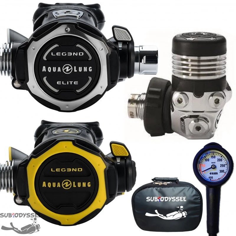 Pack LEGEND 3 ELITE Détendeur Surcompensé (LEG3ND) - Aqualung 1 Pack LEGEND 3 ELITE Détendeur Surcompensé (LEG3ND) - Aqualung