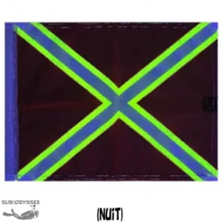 Pavillon Croix Saint André 30x40cm - Life Flag -Magasin Aqualunged pavillon croix saint andre 30x40cm life flag 2