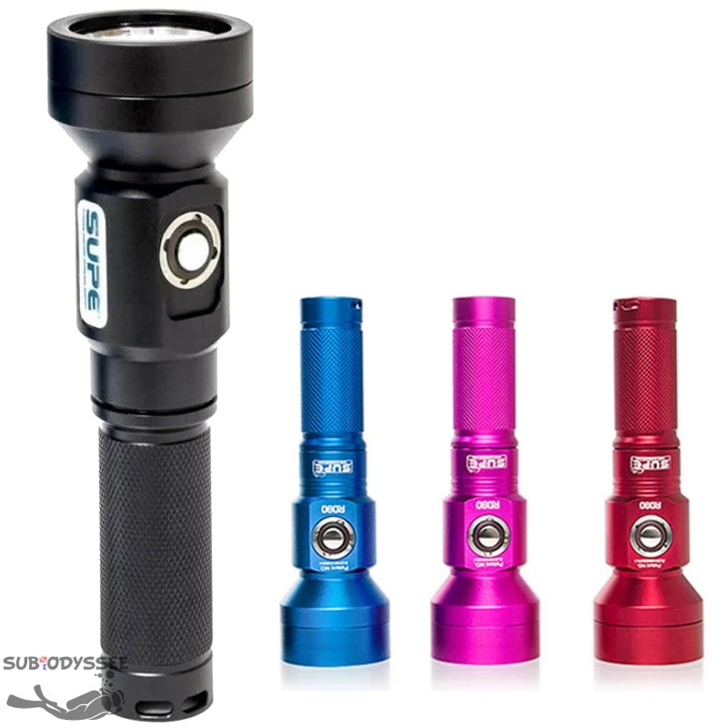 RD90 V2 Phare Plongee 2000 Lumen - Supe 1 RD90 V2 Phare Plongee 2000 Lumen - Supe