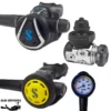 Pack Détendeur MK17 EVO C370 + Octopus R095 + Manomètre Compact - Scubapro